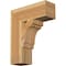 Ekena Millwork Merced Block Rough Sawn Bracket, Western Red Cedar, 6"W x 18"D x 22"H BKT06X18X22MRC05RWR - alternate 1